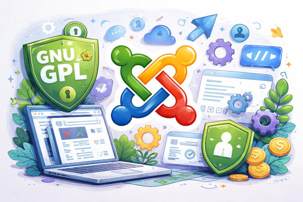 Joomla und die GNU/GPL – Freiheit, Verantwortung und Geschäftsmodelle